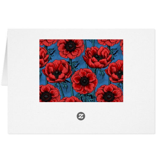 Red anemone garden (Back Horizontal)