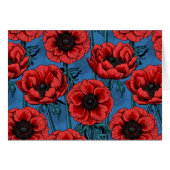 Red anemone garden (Front Horizontal)