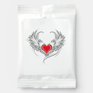 Red Angel Heart with wings Margarita Drink Mix