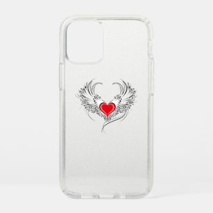 Red Angel Heart with wings Speck iPhone 12 Mini Case