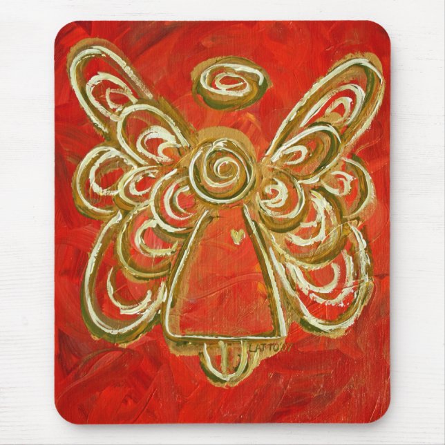 Red Angel Mousepad (Front)