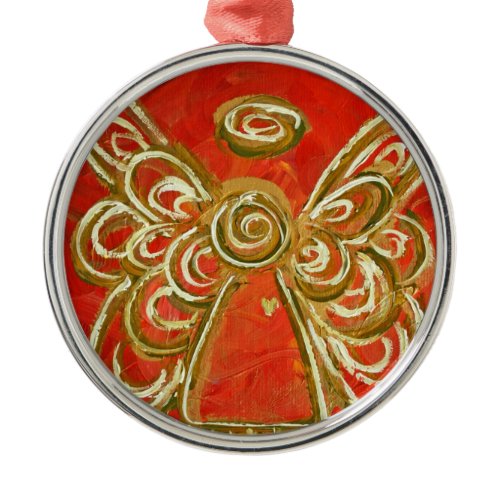 Red Angel Ornament