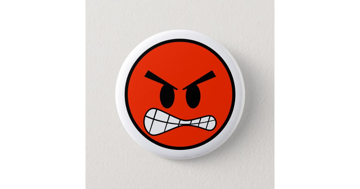 red angry face