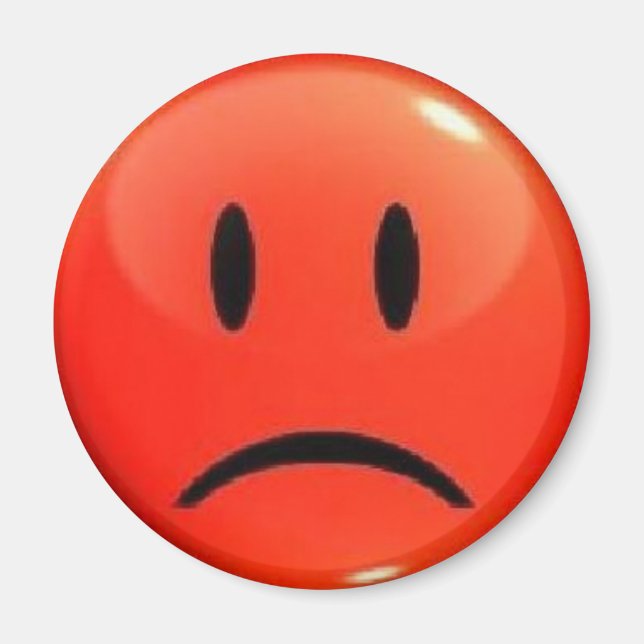 Red Angry Magnet (Front)