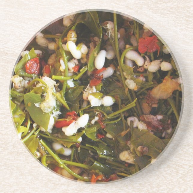 Red Ant Egg Salad ... Thai Street Food Coaster (Front)