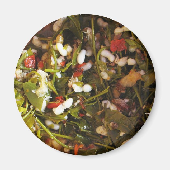 Red Ant Egg Salad ... Thai Street Food Magnet (Front)