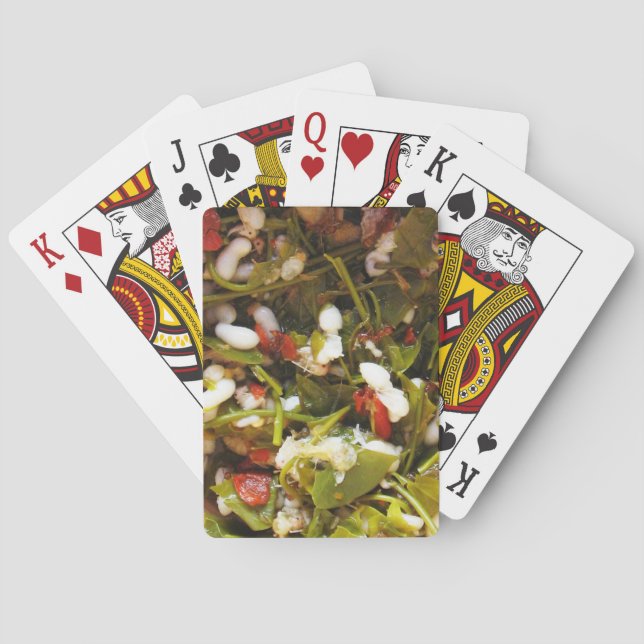 Red Ant Egg Salad ... Thai Street Food Poker Cards (Back)