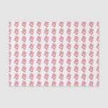 Red Antique Anatomical Heart Tissue Paper