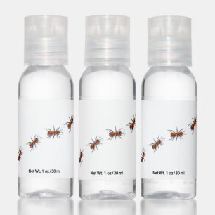 Red Ants Crawling Hand Sanitizer