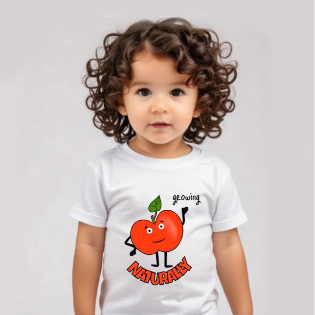 Red apple baby bodysuit (Creator Uploaded)