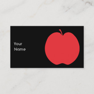 Red Apple. Business Card