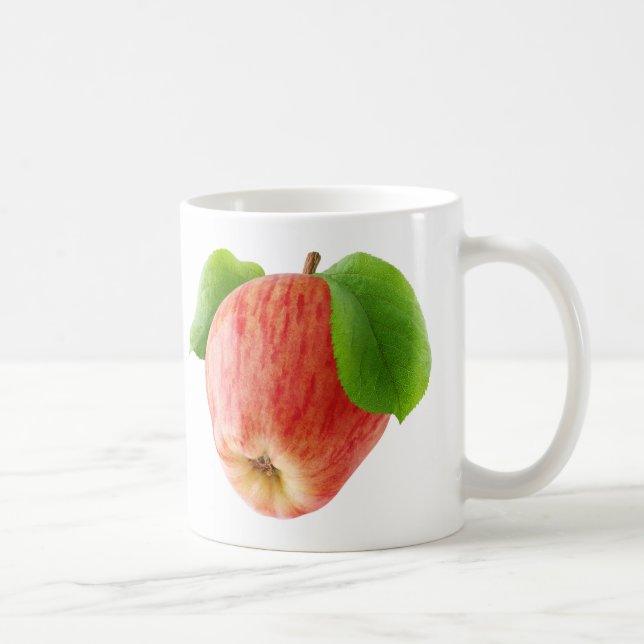 Red apple coffee mug (Right)