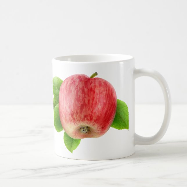 Red apple coffee mug (Right)