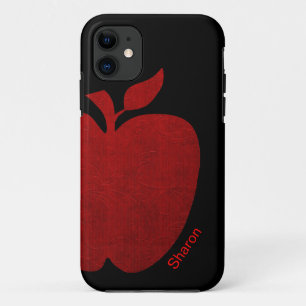 Red Apple Custom iPhone 11 Case
