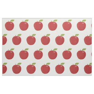 red apple fabric