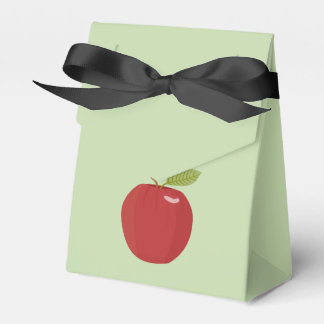 red apple favor boxes