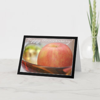 Red Apple Greeting Card
