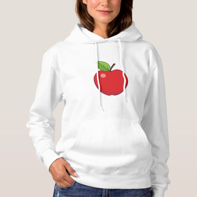 Red Apple Hoodie (Front)