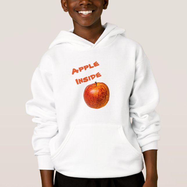 Red apple hoodie (Front)