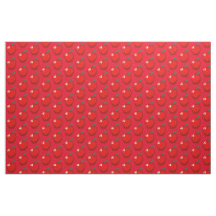 Red Apple Kitchen Fabric