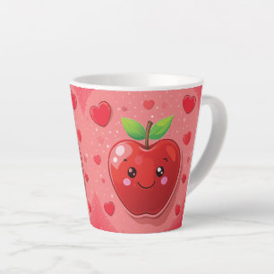 Red Apple Latte Mug