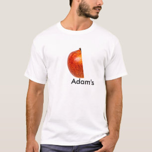 Red apple left half T-Shirt