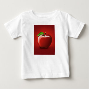 Red Apple Logo Baby Fine Jersey T-Shirt