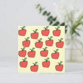 Red Apple Pattern. (Standing Front)