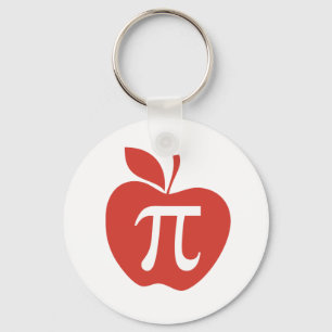 Red Apple Pie Keychain