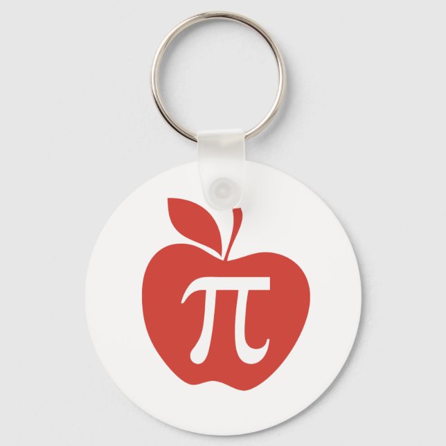 Red Apple Pie Keychain (Front)