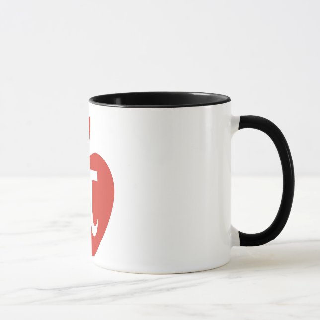 Red Apple Pie Mug (Right)