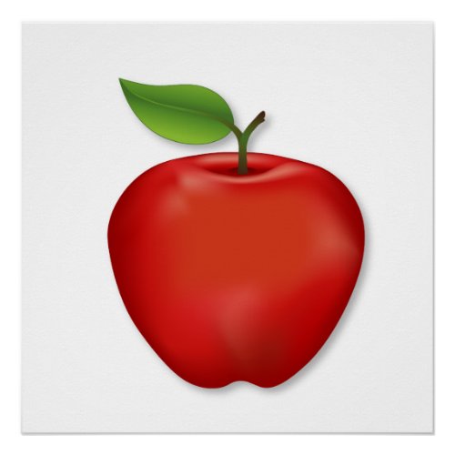 Red Apple  Poster