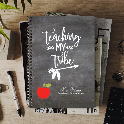 Red apple quote and your text chalkboard teacher notebook