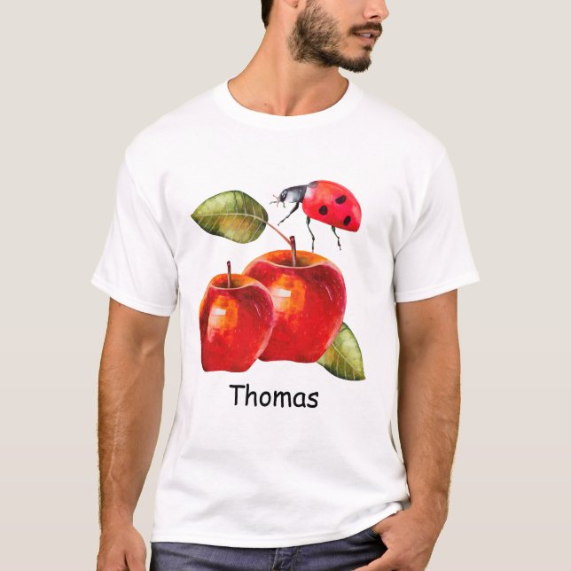 Red Apple  T-Shirt (Front)