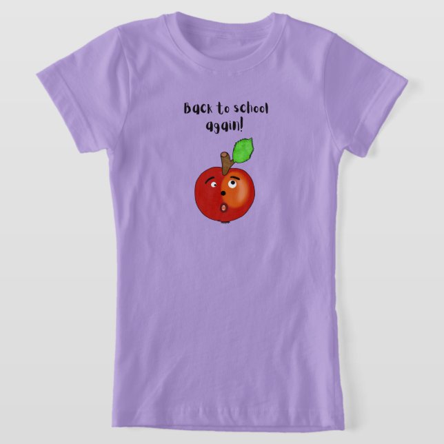 Red apple T-Shirt (Laydown)
