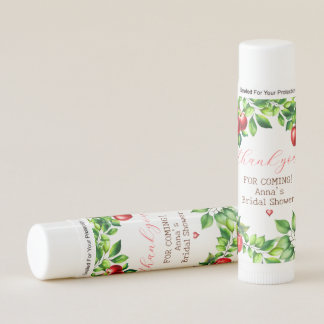 Red Apple thank you for coming favor Lip Balm