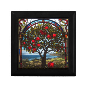 Red Apple Tree Gift Box