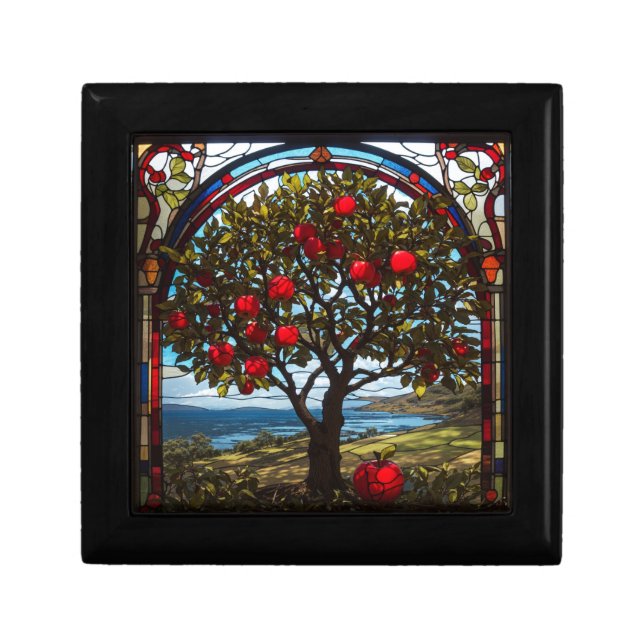 Red Apple Tree Gift Box (Front)