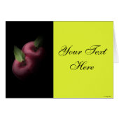 Red Apples Card (Front Horizontal)