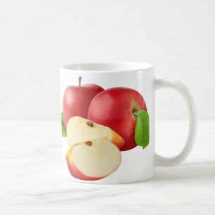 Red apples coffee mug