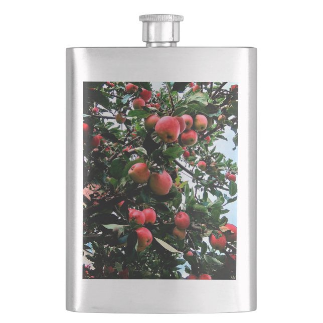 Red apples flask (Front)