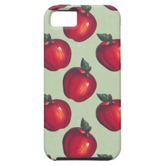 Red Apples Green iPhone 5 Covers