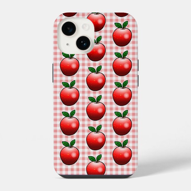 Red Apples Iphone Case (Back)