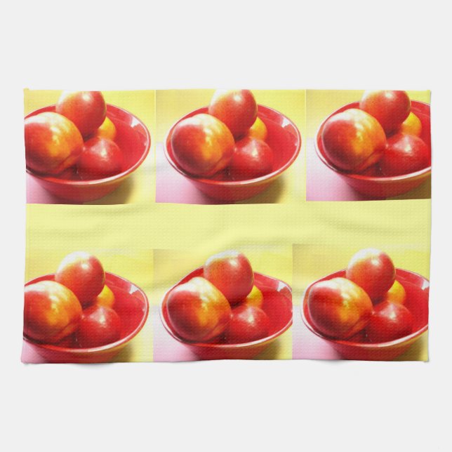 Red Apples Kitchen Towel (Horizontal)