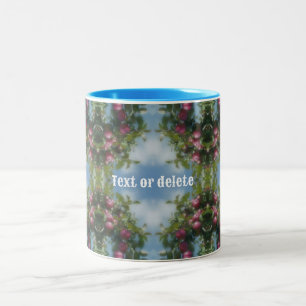 Red Apples On Tree Painting Abstract Personalized Two-Tone Coffee Mug