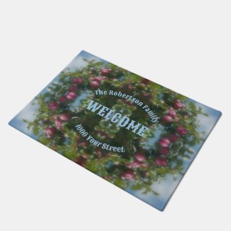 Red Apples On Tree Painting Personalized