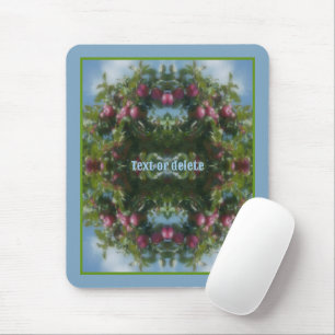 Red Apples On Tree Painting Personalized Mouse Pad