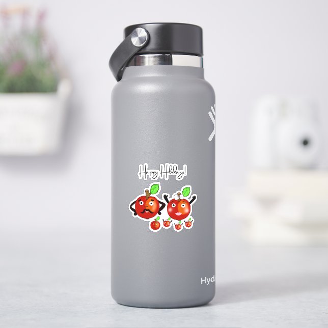 Red apples sticker (HydroFlask)
