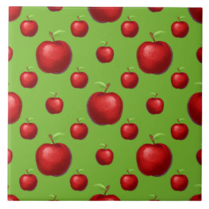Red Apples Tile
