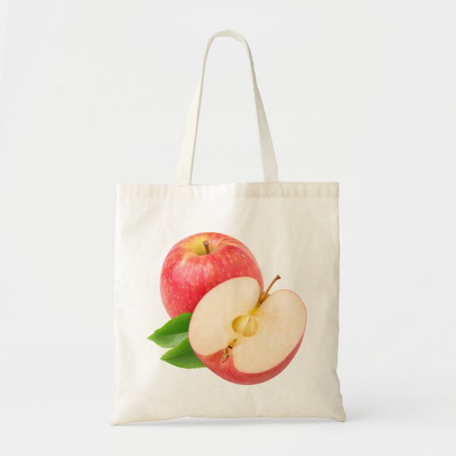 Red apples tote bag (Front)